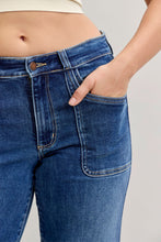 Load image into Gallery viewer, Mid Rise Straight Double Pocket 82680