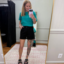 Load image into Gallery viewer, Black Trouser Shorts (150386)