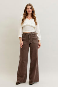 Brown Retro Wide  881008