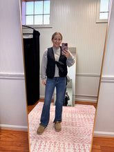 Load image into Gallery viewer, Leopard &amp; Black Vest