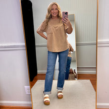 Load image into Gallery viewer, Drop Shoulder Pocket Tee