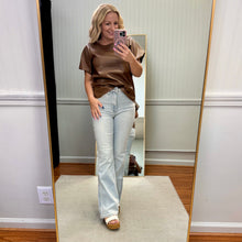 Load image into Gallery viewer, Just Like Leather Top - Caramel