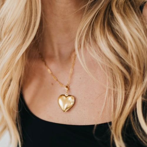 Lovestruck Heart Locket Necklace