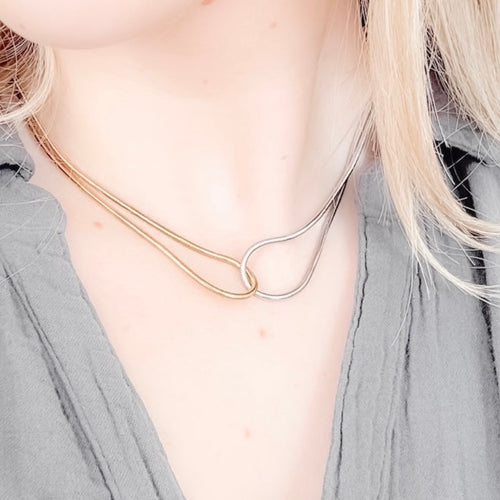 Maddy Mixed Metal Necklace