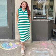 Load image into Gallery viewer, V-Neck Maxi Dress