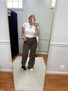 Brown Retro Wide  881008