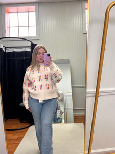 Woven Multi-Color Sweater