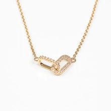 Load image into Gallery viewer, Diamond Linked Necklace