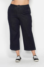 Load image into Gallery viewer, Braided Seam Wideleg Crop 88851
