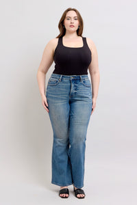 Tummy Control Shield Pocket Flare