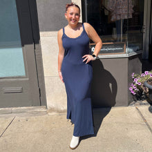 Load image into Gallery viewer, Navy Maxi Dress