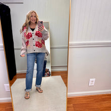 Load image into Gallery viewer, Rose Cardigan
