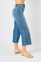 Load image into Gallery viewer, $10 SALE Braided Side Seam Wide Leg Crop (3)