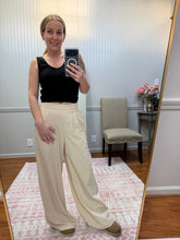 Load image into Gallery viewer, Wide Leg Pants - Sand