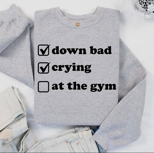 Down Bad Crew Sweatshirt