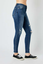 Load image into Gallery viewer, Distressed High Waist Skinny