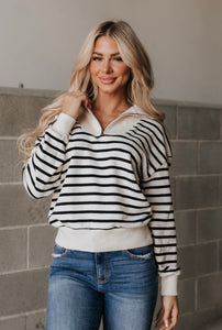 Risk Taker Zip Sweater