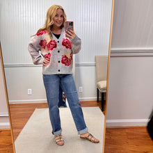 Load image into Gallery viewer, Rose Cardigan
