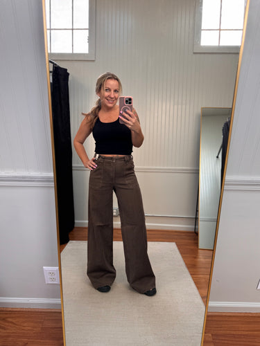 Brown Retro Wide  881008