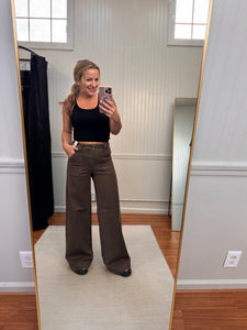 Brown Retro Wide  881008