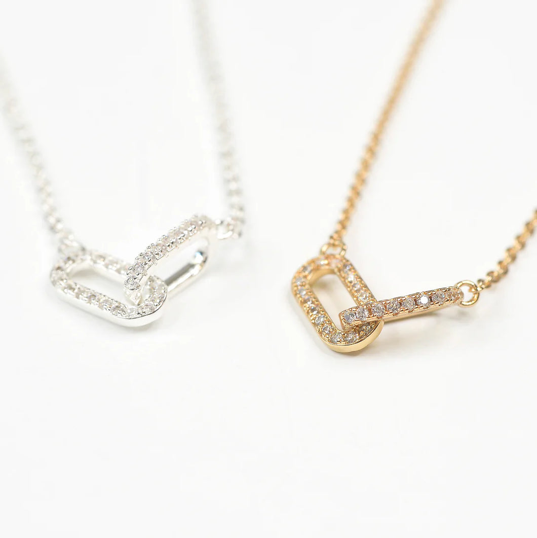 Diamond Linked Necklace