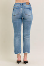 Load image into Gallery viewer, Vintage Wash Mid Rise Crop Kick Flare 88979