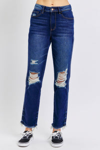 Rigid Distressed Straight