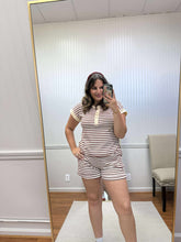 Load image into Gallery viewer, Burgundy Stripe Set