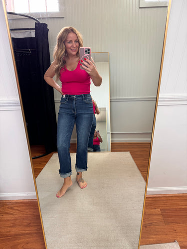 Reversible Crop Top Pink