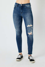 Load image into Gallery viewer, Distressed High Waist Skinny