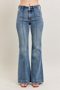 Double Button Flare 82651