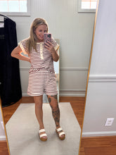 Load image into Gallery viewer, Burgundy Stripe Set