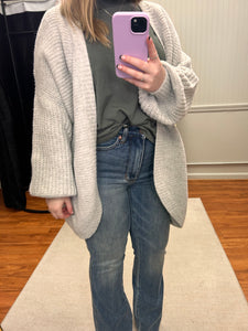 Lofty Open Sweater Cardigan