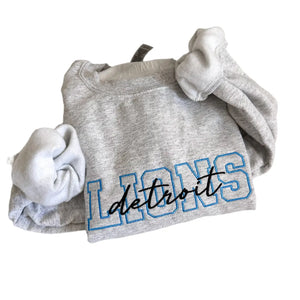 Lions Crewneck Sweatshirt(2XL, 3XL)