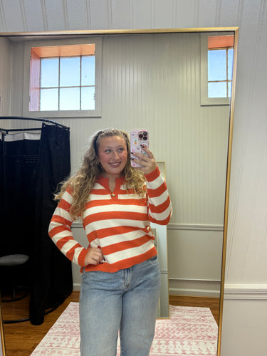 Stripe Knit Sweater
