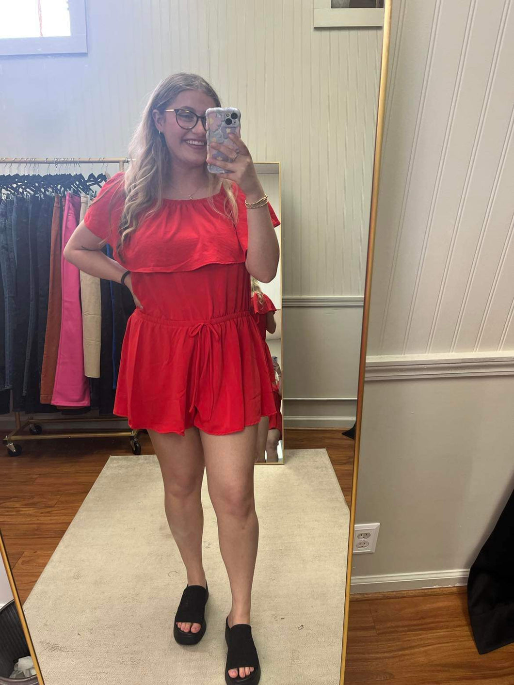 $10 SALE Flutter Romper (S, L, 3XL)