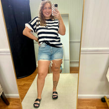 Load image into Gallery viewer, Striped Bow Top