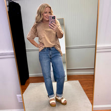 Load image into Gallery viewer, Drop Shoulder Pocket Tee