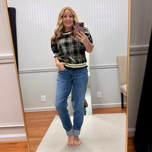 Perfectly Plaid Top