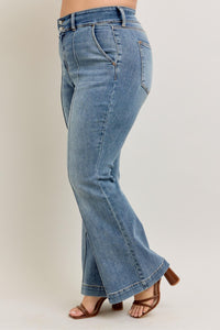 Double Button Flare 82651