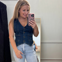 Load image into Gallery viewer, Denim Vest