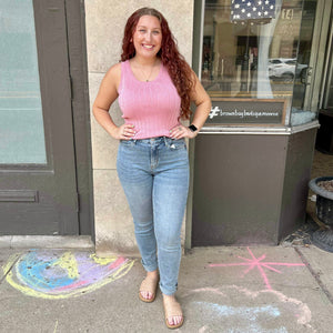 Pink Shimmer Tank