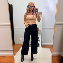 Load image into Gallery viewer, Braided Seam Wideleg Crop 88851