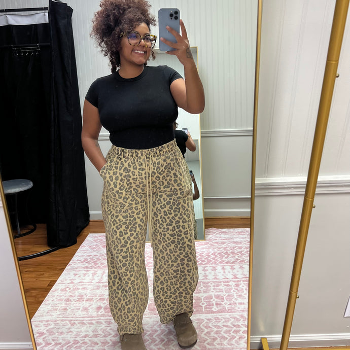 Leopard Pants