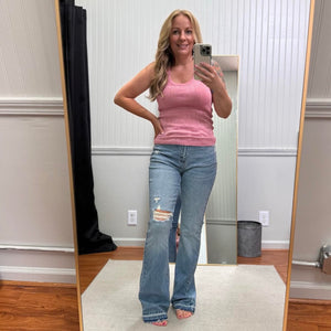 Pink Shimmer Tank