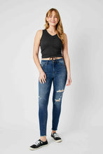 Load image into Gallery viewer, Distressed High Waist Skinny