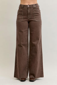 Brown Retro Wide  881008