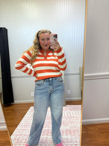 Stripe Knit Sweater