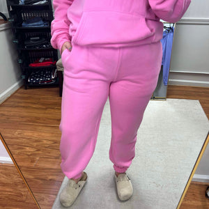 Comfort Zone Joggers - Cotton Candy