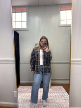 Load image into Gallery viewer, Perfectly Plaid Button Down